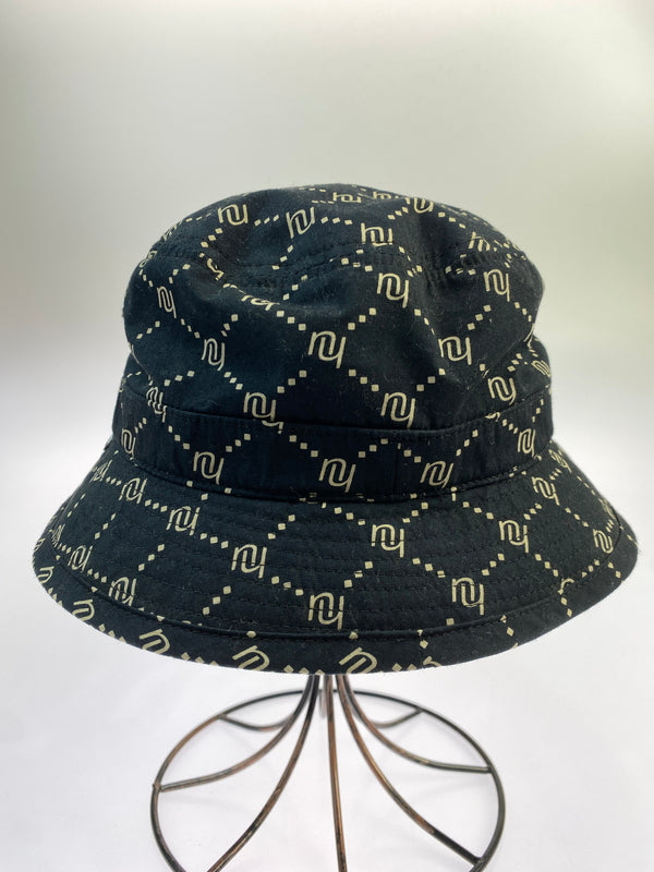 【中古品】【メンズ】 NEIGHBORHOOD ネイバーフッド 221YGNH-HT08 MONOGRAM C-HAT バケットハット 帽子 185-260719-AS-45-min サイズ：L カラー：ブラック 万代Net店
