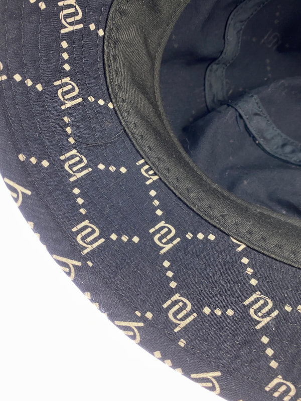 【中古品】【メンズ】 NEIGHBORHOOD ネイバーフッド 221YGNH-HT08 MONOGRAM C-HAT バケットハット 帽子 185-260719-AS-45-min サイズ：L カラー：ブラック 万代Net店