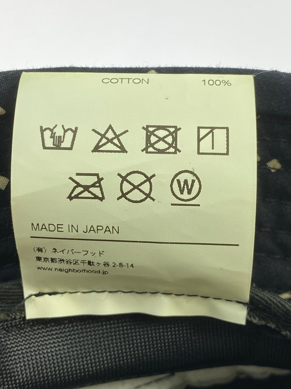 【中古品】【メンズ】 NEIGHBORHOOD ネイバーフッド 221YGNH-HT08 MONOGRAM C-HAT バケットハット 帽子 185-260719-AS-45-min サイズ：L カラー：ブラック 万代Net店