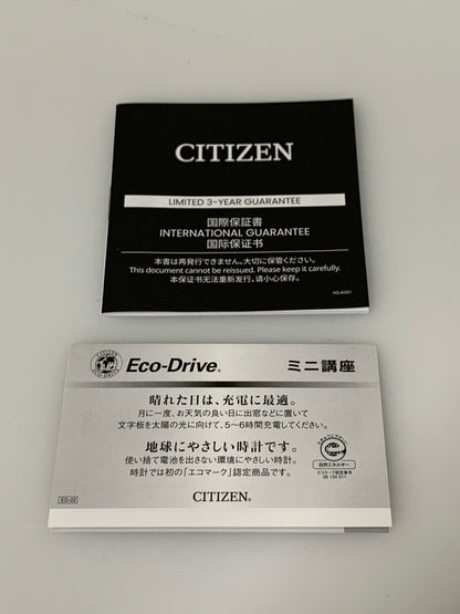 【中古品】【メンズ】 CITIZEN シチズン H800-A1CN206 ECO DRIVE ATTESA アナログ ソーラー腕時計 197-260719-AS-3-min カラー：シルバー 万代Net店