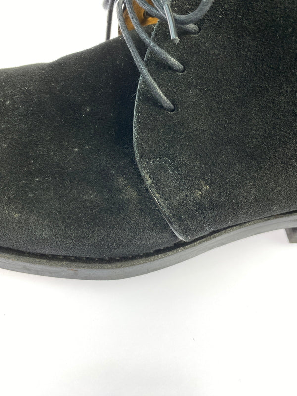 【中古品】【メンズ】 REGAL リーガル 708R スエード チャッカブーツ 靴 シューズ 165-260719-AS-28-min サイズ：26 カラー：ブラック 万代Net店