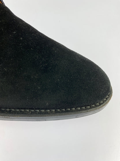 【中古品】【メンズ】 REGAL リーガル 708R スエード チャッカブーツ 靴 シューズ 165-260719-AS-28-min サイズ：26 カラー：ブラック 万代Net店