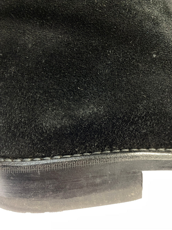 【中古品】【メンズ】 REGAL リーガル 708R スエード チャッカブーツ 靴 シューズ 165-260719-AS-28-min サイズ：26 カラー：ブラック 万代Net店