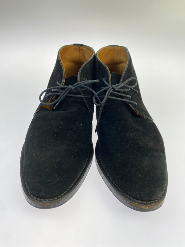 【中古品】【メンズ】 REGAL リーガル 708R スエード チャッカブーツ 靴 シューズ 165-260719-AS-28-min サイズ：26 カラー：ブラック 万代Net店