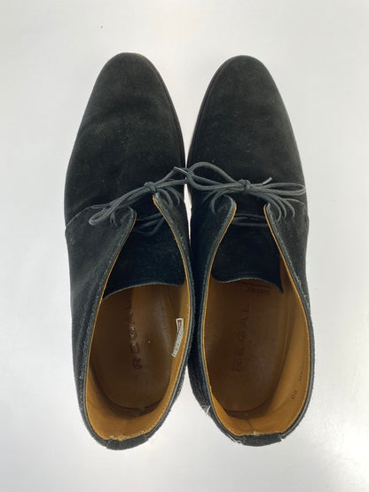 【中古品】【メンズ】 REGAL リーガル 708R スエード チャッカブーツ 靴 シューズ 165-260719-AS-28-min サイズ：26 カラー：ブラック 万代Net店