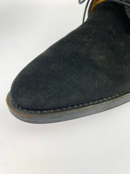 【中古品】【メンズ】 REGAL リーガル 708R スエード チャッカブーツ 靴 シューズ 165-260719-AS-28-min サイズ：26 カラー：ブラック 万代Net店