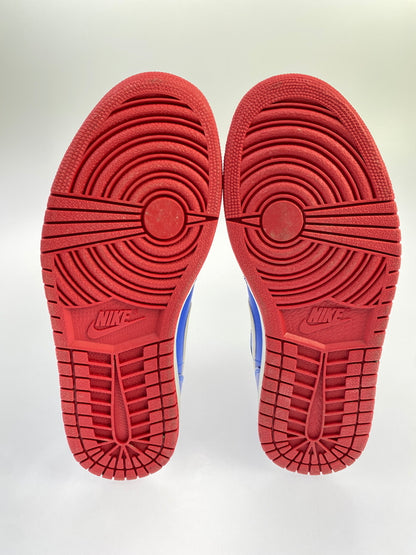【中古品】【メンズ】 NIKE ナイキ 554724-407 AIR JORDAN 1 MID 靴 シューズ スニーカー 160-260719-AS-11-min サイズ：26.5cm カラー：ブルー/レッド 万代Net店