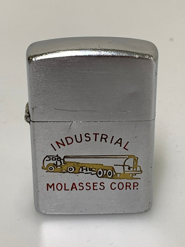 【中古品】【メンズ】 ZIPPO ジッポ PAT2517191 50'S INDUSTRIAL MOLASSES CORP フルスタンプ オイルライター 喫煙具 206-260719-AS-6-min カラー：シルバー 万代Net店