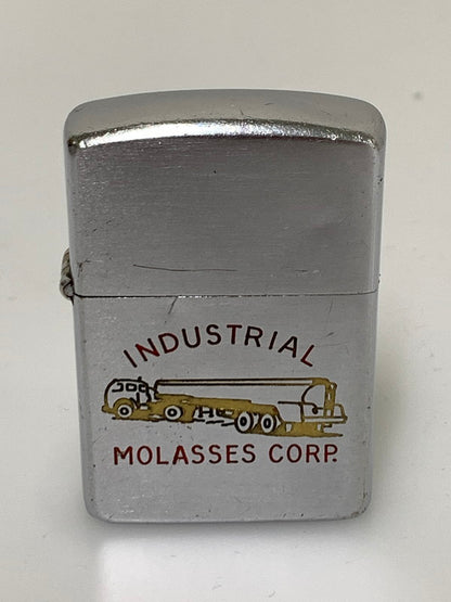 【中古品】【メンズ】 ZIPPO ジッポ PAT2517191 50'S INDUSTRIAL MOLASSES CORP フルスタンプ オイルライター 喫煙具 206-260719-AS-6-min カラー：シルバー 万代Net店