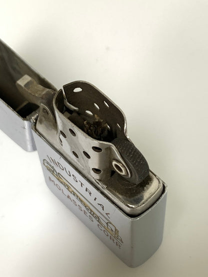 【中古品】【メンズ】 ZIPPO ジッポ PAT2517191 50'S INDUSTRIAL MOLASSES CORP フルスタンプ オイルライター 喫煙具 206-260719-AS-6-min カラー：シルバー 万代Net店