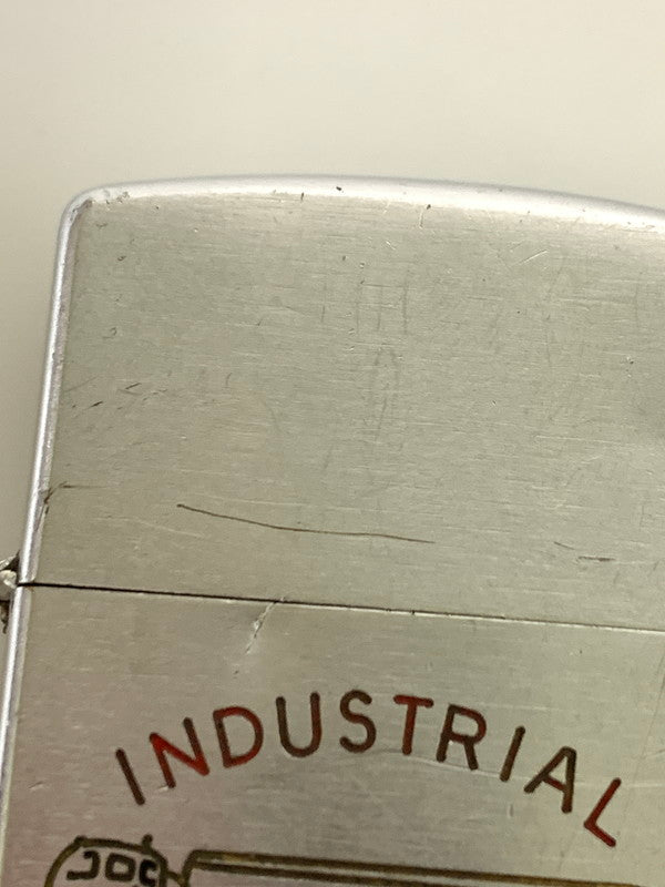 【中古品】【メンズ】 ZIPPO ジッポ PAT2517191 50'S INDUSTRIAL MOLASSES CORP フルスタンプ オイルライター 喫煙具 206-260719-AS-6-min カラー：シルバー 万代Net店