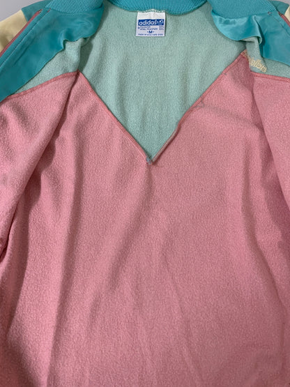【中古品】【メンズ】 ADIDAS アディダス トラックジャケット 70S 80S USA製 ジャージ 146-260714-ta-41-min サイズ：M カラー：マルチカラー 万代Net店