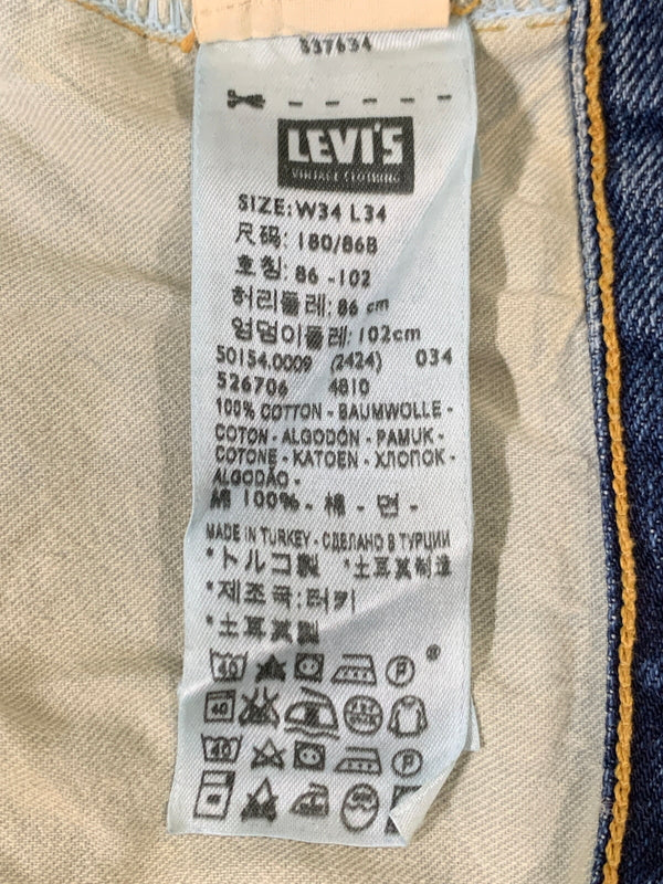 【現状渡し品】【メンズ】 LEVI'S VINTAGE CLOTHING リーバイス ヴィンテージ クロージング 501ZXX DENIM PANTS デニム パンツ メンズ ボトムス ジーパン ジーンズ 156-260717-em-21-min サイズ：W34×L34 カラー：インディゴブルー 万代Net店