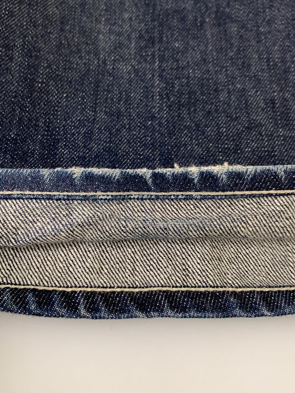 【中古品】【メンズ】 GRAPHPAPER グラフペーパー 22SS SELVAGE DENIM TWO TUCK PANTS GU221-40030B セルビッジデニム ツータックパンツ メンズ ボトムス 151-260717-em-18-min カラー：インディゴブルー 万代Net店