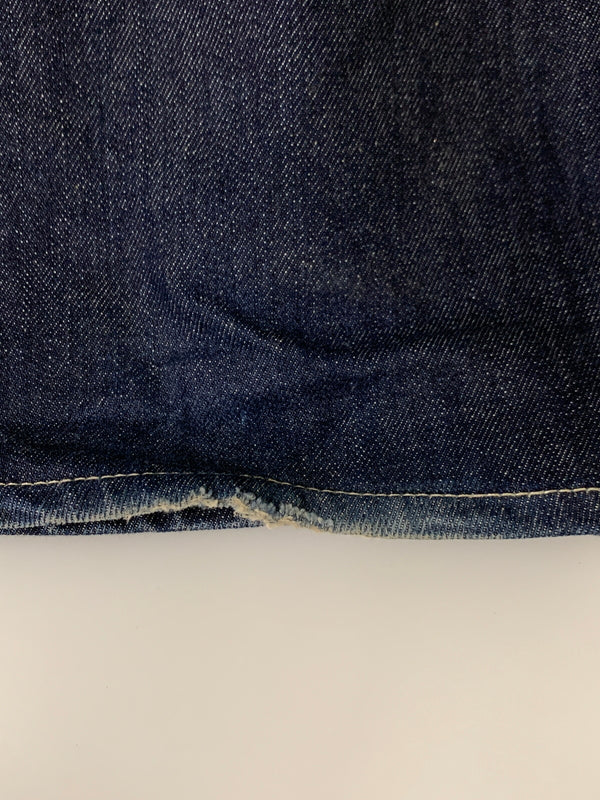 【中古品】【メンズ】 GRAPHPAPER グラフペーパー 22SS SELVAGE DENIM TWO TUCK PANTS GU221-40030B セルビッジデニム ツータックパンツ メンズ ボトムス 151-260717-em-18-min カラー：インディゴブルー 万代Net店