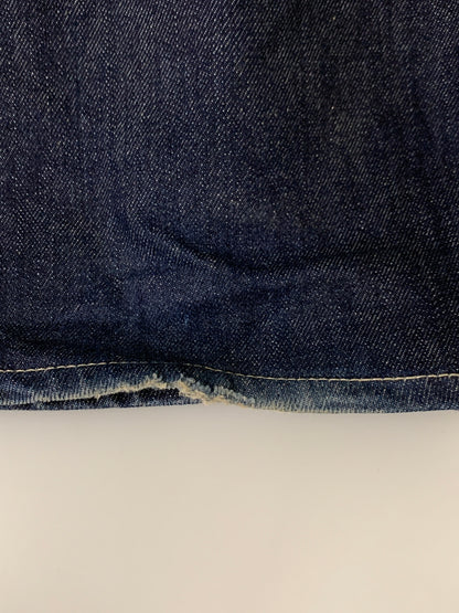 【中古品】【メンズ】 GRAPHPAPER グラフペーパー 22SS SELVAGE DENIM TWO TUCK PANTS GU221-40030B セルビッジデニム ツータックパンツ メンズ ボトムス 151-260717-em-18-min カラー：インディゴブルー 万代Net店