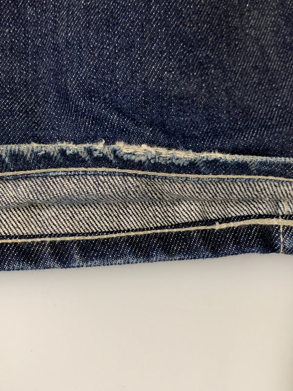 【中古品】【メンズ】 GRAPHPAPER グラフペーパー 22SS SELVAGE DENIM TWO TUCK PANTS GU221-40030B セルビッジデニム ツータックパンツ メンズ ボトムス 151-260717-em-18-min カラー：インディゴブルー 万代Net店