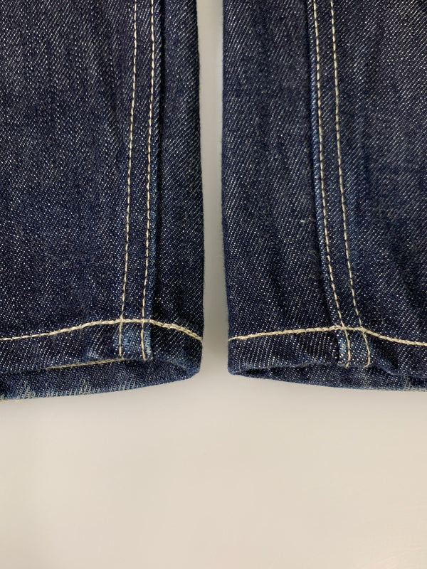 【中古品】【メンズ】 GRAPHPAPER グラフペーパー 22SS SELVAGE DENIM TWO TUCK PANTS GU221-40030B セルビッジデニム ツータックパンツ メンズ ボトムス 151-260717-em-18-min カラー：インディゴブルー 万代Net店