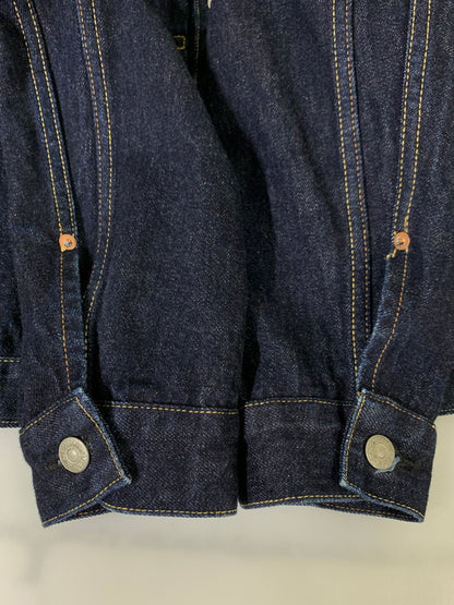 【中古品】【メンズ】 LENO リノ 1ST TYPE 13.5OZ BRENDA BIG TRUCKER JACKET H-JJ003 ブレンダ ビッグトラッカージャケット デニムジャケット メンズ 140-260717-em-11-min サイズ：03 カラー：インディゴブルー 万代Net店