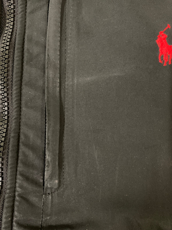 【中古品】【メンズ】 POLO RALPH LAUREN ポロ・ラルフローレン OLARTEC LOGO FLEECE JACKET フリースジャケット アウター 146-260729-AS-1-min サイズ：L カラー：レッド 万代Net店