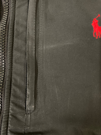 【中古品】【メンズ】 POLO RALPH LAUREN ポロ・ラルフローレン OLARTEC LOGO FLEECE JACKET フリースジャケット アウター 146-260729-AS-1-min サイズ：L カラー：レッド 万代Net店