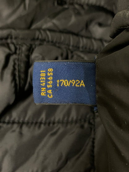 【中古品】【メンズ】 POLO RALPH LAUREN ポロ・ラルフローレン LOGO HOODED VEST ロゴフーデッドベスト フード ベストジャケット 147-260714-ta-42-min サイズ：S カラー：ブラック 万代Net店