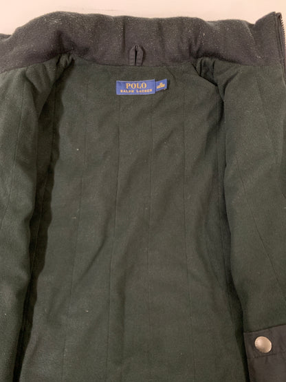 【中古品】【メンズ】 POLO RALPH LAUREN ポロ・ラルフローレン LOGO ZIP JACKET ロゴジップジャケット アウター 147-260729-AS-2-min サイズ：XS カラー：ブラック 万代Net店