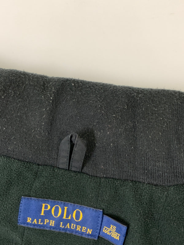 【中古品】【メンズ】 POLO RALPH LAUREN ポロ・ラルフローレン LOGO ZIP JACKET ロゴジップジャケット アウター 147-260729-AS-2-min サイズ：XS カラー：ブラック 万代Net店