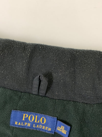 【中古品】【メンズ】 POLO RALPH LAUREN ポロ・ラルフローレン LOGO ZIP JACKET ロゴジップジャケット アウター 147-260729-AS-2-min サイズ：XS カラー：ブラック 万代Net店
