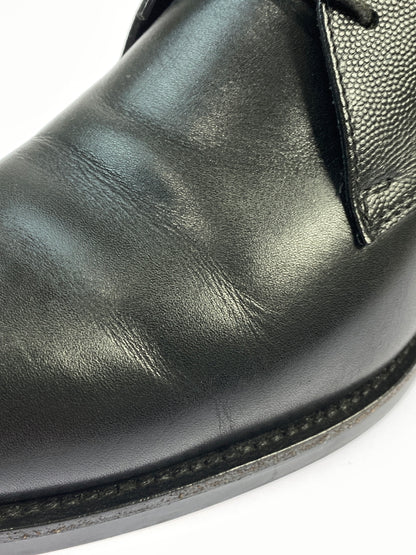 【中古品】【メンズ】 TOD'S トッズ ダービーシューズ 靴 レザー 165-260719-AS-27-min サイズ：6 1/2 カラー：ブラック 万代Net店