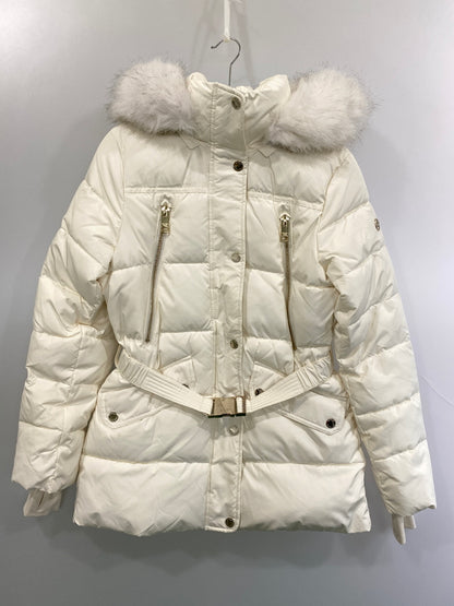 【中古品】【レディース】 MICHAEL KORS マイケルコース PUFFER JACKET 77C5471M42 中綿 ジャケット アウター 169-260731-yn-34-min サイズ：S カラー：ホワイト 万代Net店