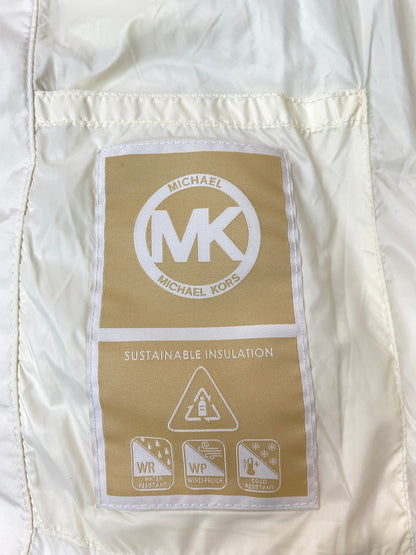 【中古品】【レディース】 MICHAEL KORS マイケルコース PUFFER JACKET 77C5471M42 中綿 ジャケット アウター 169-260731-yn-34-min サイズ：S カラー：ホワイト 万代Net店