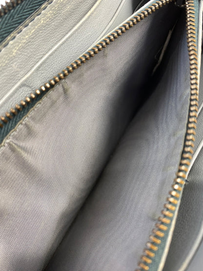 【中古品】【メンズ】 BOTTEGA VENETA ボッテガヴェネタ イントレチャートラウンドジップロングウォレット 長財布 181-260719-AS-31-min カラー：グリーン 万代Net店