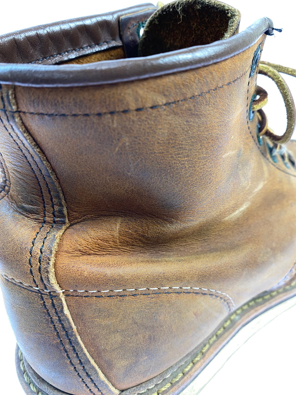 【現状渡し品】【メンズ/レディース】 RED WING レッドウィング 1907 6-INCH CLASSIC MOC 靴 シューズ ブーツ 164-260719-AS-22-min サイズ：25.5cm カラー：ブラウン 万代Net店