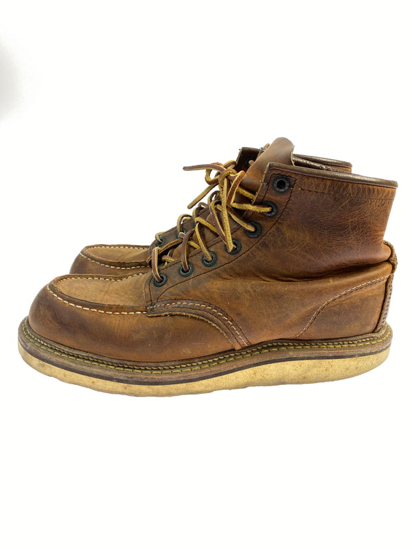 【現状渡し品】【メンズ/レディース】 RED WING レッドウィング 1907 6-INCH CLASSIC MOC 靴 シューズ ブーツ 164-260719-AS-22-min サイズ：25.5cm カラー：ブラウン 万代Net店