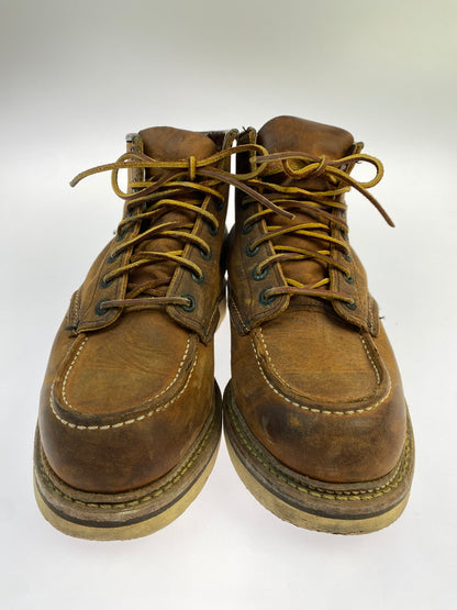 【現状渡し品】【メンズ/レディース】 RED WING レッドウィング 1907 6-INCH CLASSIC MOC 靴 シューズ ブーツ 164-260719-AS-22-min サイズ：25.5cm カラー：ブラウン 万代Net店
