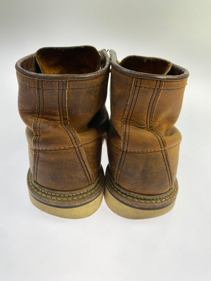 【現状渡し品】【メンズ/レディース】 RED WING レッドウィング 1907 6-INCH CLASSIC MOC 靴 シューズ ブーツ 164-260719-AS-22-min サイズ：25.5cm カラー：ブラウン 万代Net店