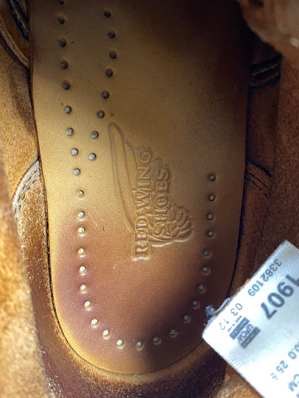 【現状渡し品】【メンズ/レディース】 RED WING レッドウィング 1907 6-INCH CLASSIC MOC 靴 シューズ ブーツ 164-260719-AS-22-min サイズ：25.5cm カラー：ブラウン 万代Net店