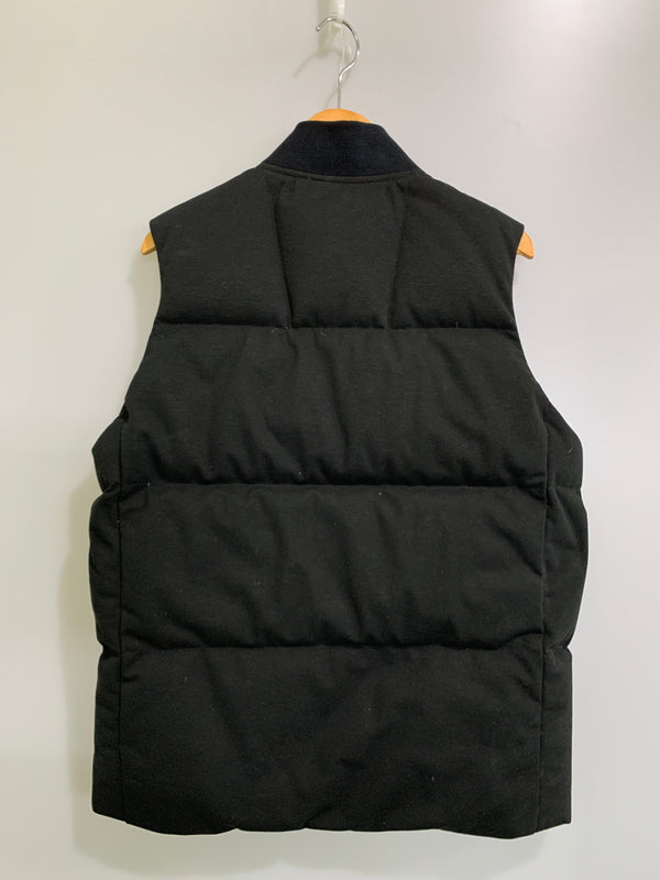 【中古品】【メンズ】 LACOSTE ラコステ BH101EL PIQUE DOWN JACKET ダウンベスト アウター 147-260718-AS-17-min サイズ：US S カラー：ブラック 万代Net店