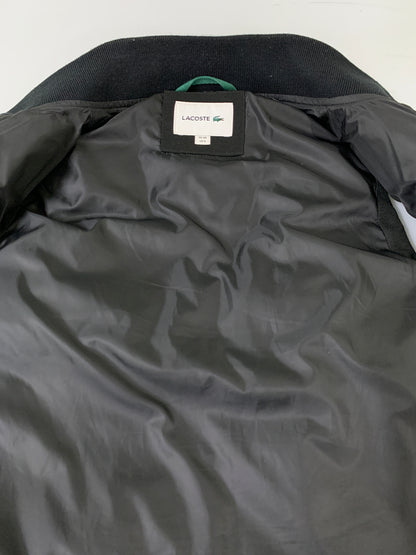 【中古品】【メンズ】 LACOSTE ラコステ BH101EL PIQUE DOWN JACKET ダウンベスト アウター 147-260718-AS-17-min サイズ：US S カラー：ブラック 万代Net店