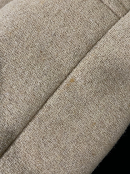 【中古品】【メンズ】 LACOSTE ラコステ WOOL BLEND STADIUM JACKET ウールブレンドスタジアムジャケット BH0562 スタジャン 147-260714-ta-21-min サイズ：S カラー：ネイビー/ベージュ 万代Net店