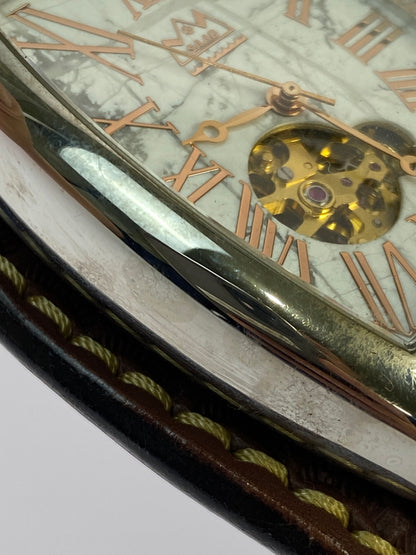 【中古品】【メンズ】 SAAD サード 自動巻き腕時計 197-260719-AS-36-min カラー：ブラウン 万代Net店