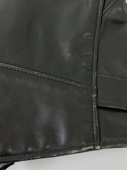 【中古品】【メンズ】 SCHOTT ショット DOUBLE RIDERS JACKET ダブルライダースジャケット 145-260714-ta-20-min サイズ：40 カラー：ブラック 万代Net店