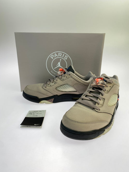 【中古品】【メンズ】 NIKE ナイキ DX6325-204 ×PARIS SAINT-GERMAIN AIR JORDAN 5 RETRO LOW 靴 シューズ スニーカー 160-260719-AS-9-min サイズ：26.5cm カラー：PUMICE/GAME ROYAL-BLACK 万代Net店