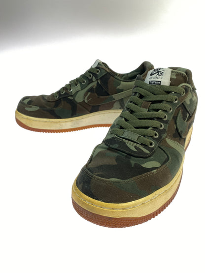 【中古品】【メンズ】 NIKE ナイキ ×SUPREME シュプリーム 573488-330 AIR FORCE 1 LOW PREMIUM 08 NRG 靴 シューズ スニーカー 160-260719-AS-12-min サイズ：28cm カラー：カモフラージュ 万代Net店