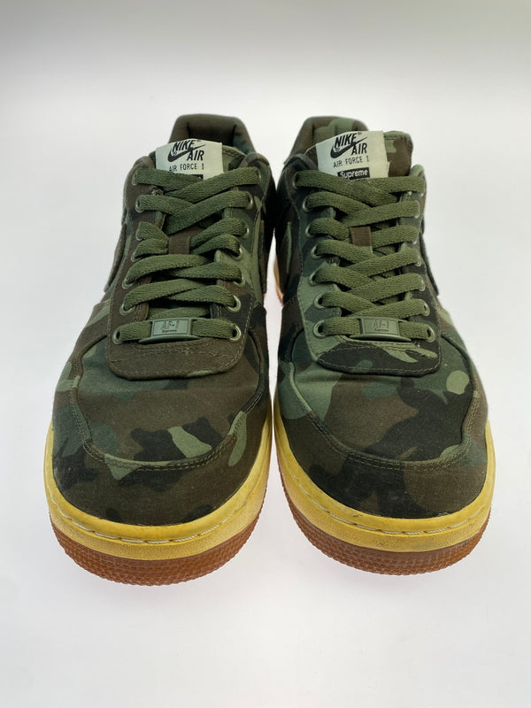 【中古品】【メンズ】 NIKE ナイキ ×SUPREME シュプリーム 573488-330 AIR FORCE 1 LOW PREMIUM 08 NRG 靴 シューズ スニーカー 160-260719-AS-12-min サイズ：28cm カラー：カモフラージュ 万代Net店
