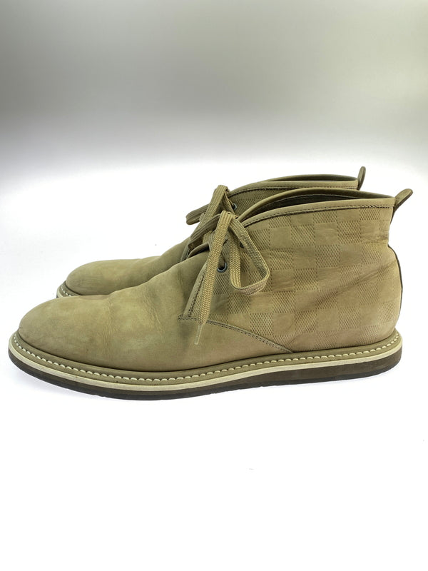 【中古品】【メンズ】 LOUIS VUITTON ルイ・ヴィトン チャッカブーツ 靴 シューズ 179-260719-AS-29-min サイズ：7 カラー：ベージュ 万代Net店