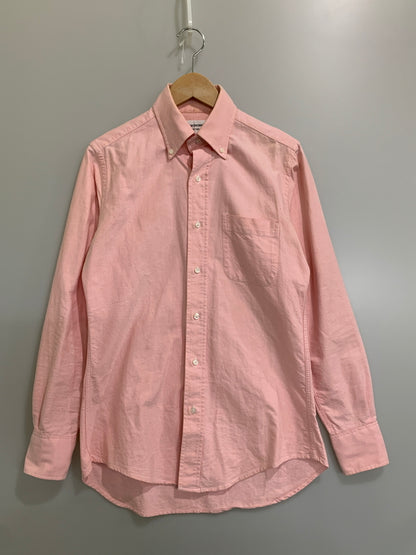【中古品】【メンズ】 THOM BROWN トムブラウン OX BD SHIRT オックスフォード ボタンダウンシャツ 長袖シャツ 141-260714-ta-33-min サイズ：1 カラー：ピンク系 万代Net店
