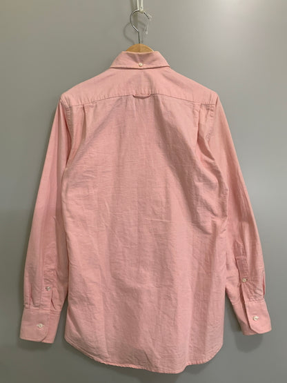 【中古品】【メンズ】 THOM BROWN トムブラウン OX BD SHIRT オックスフォード ボタンダウンシャツ 長袖シャツ 141-260714-ta-33-min サイズ：1 カラー：ピンク系 万代Net店