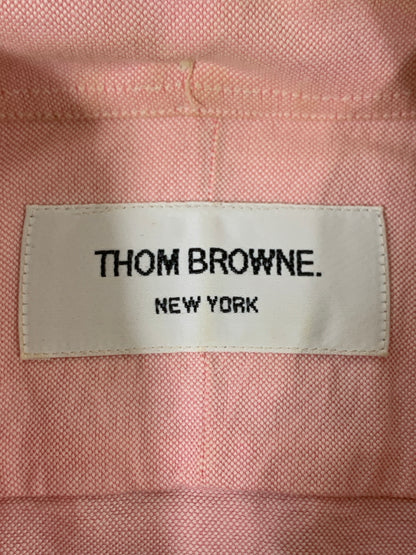 【中古品】【メンズ】 THOM BROWN トムブラウン OX BD SHIRT オックスフォード ボタンダウンシャツ 長袖シャツ 141-260714-ta-33-min サイズ：1 カラー：ピンク系 万代Net店